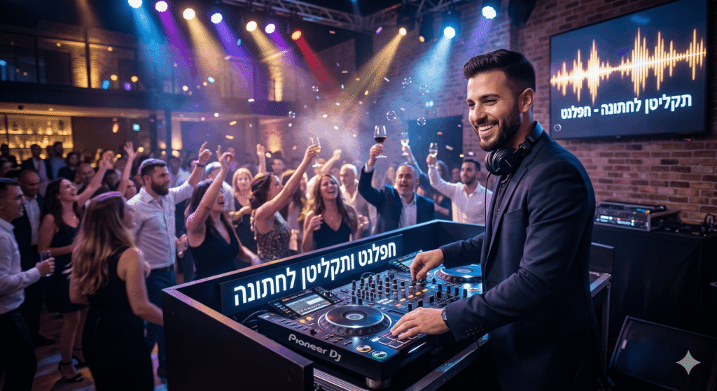 תקליטן לחתונה מקצועי מרקיד קהל דרך אינדקס חפלנט